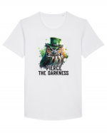 cu atitudine irlandeză - Pierce the darkness Tricou mânecă scurtă guler larg Bărbat Skater