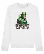 cu atitudine irlandeză - Remember who you are Bluză mânecă lungă Unisex Rise