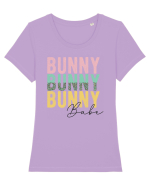 Bunny Babe x3 Tricou mânecă scurtă guler larg fitted Damă Expresser