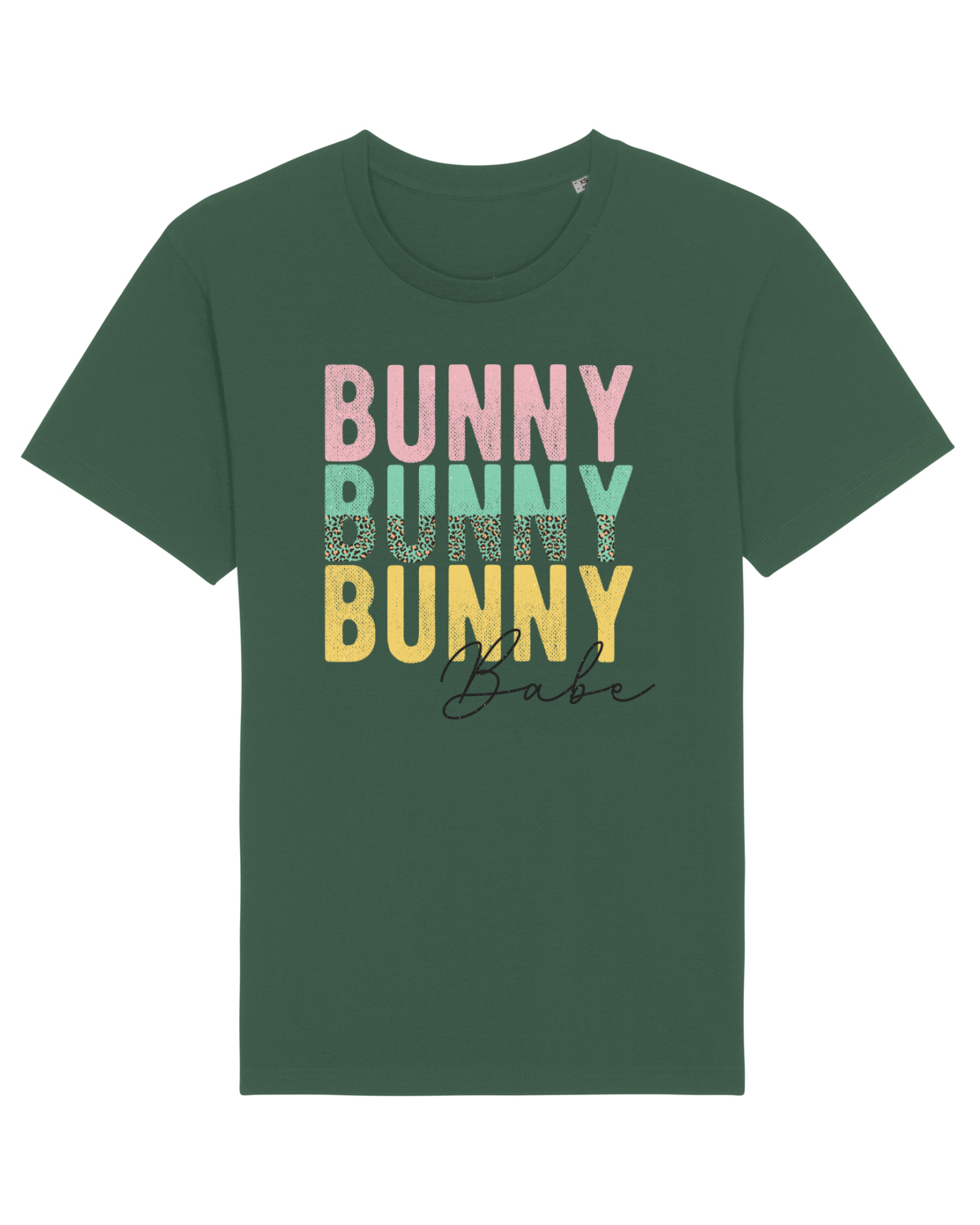 Tricou mânecă scurtă Unisex Rocker Bottle Green