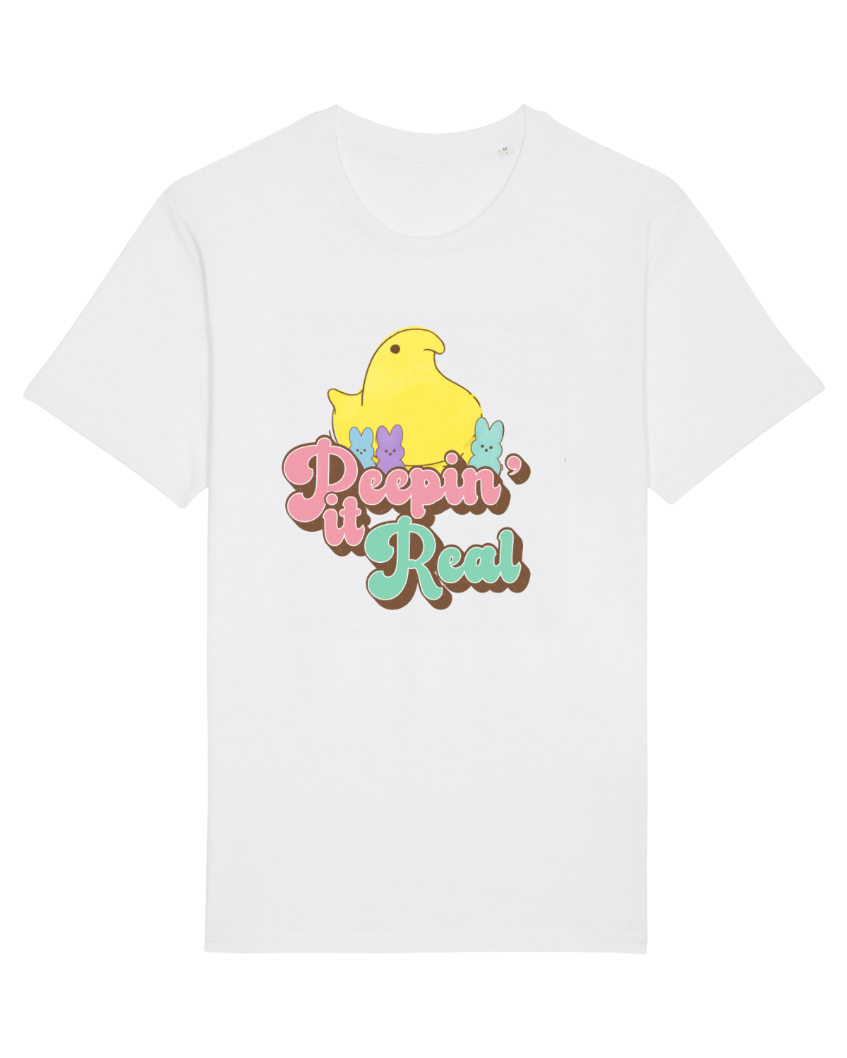 Tricou mânecă scurtă Unisex Rocker White