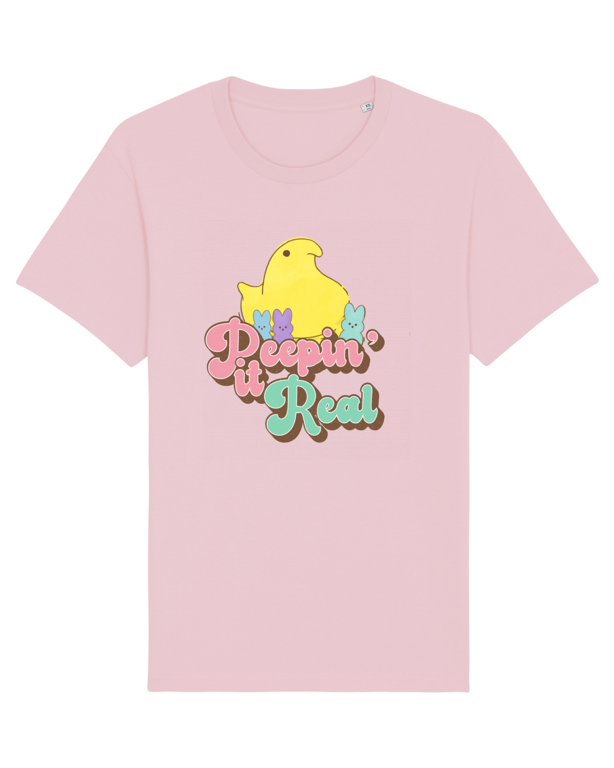 Tricou mânecă scurtă Unisex Rocker Cotton Pink