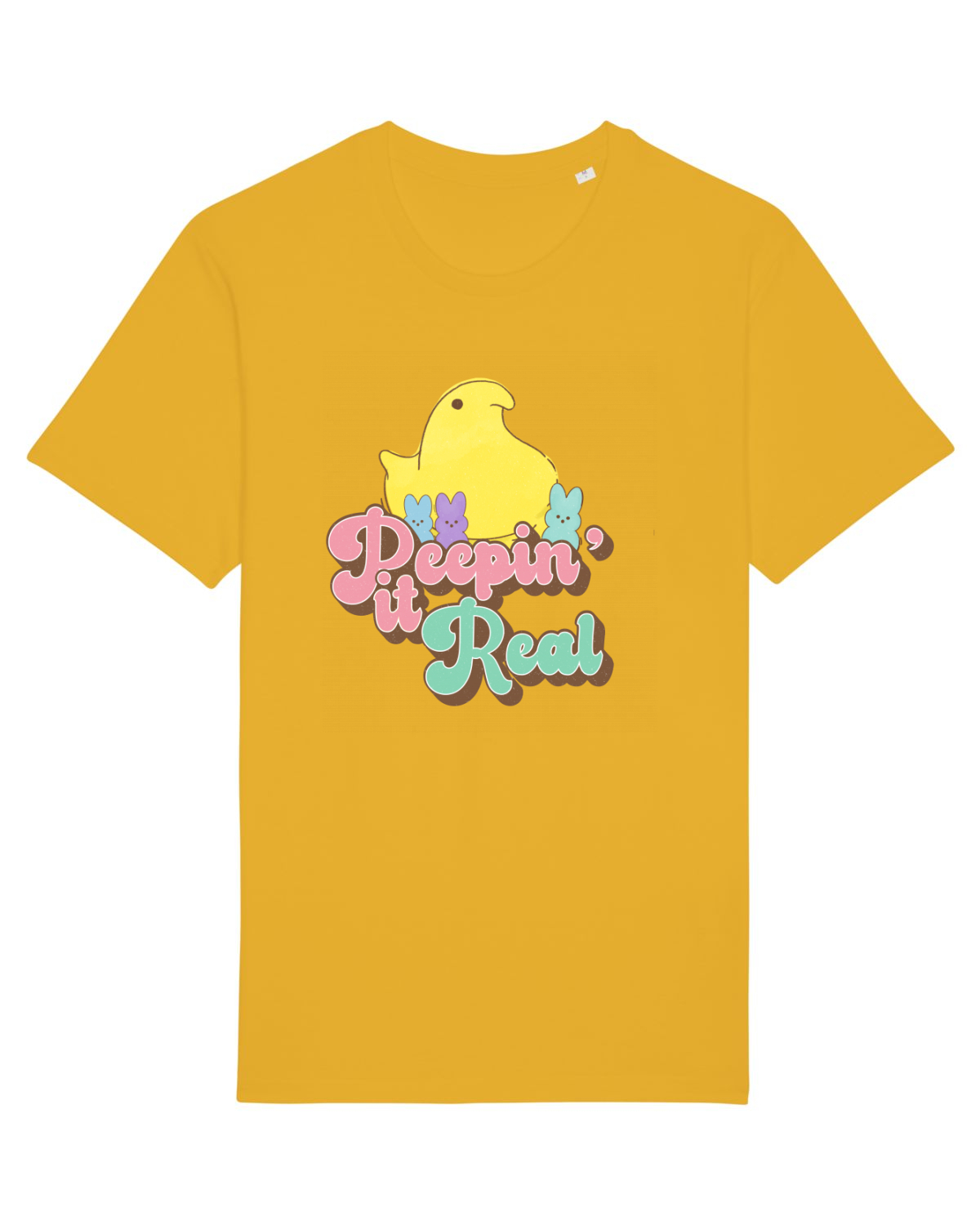Tricou mânecă scurtă Unisex Rocker Spectra Yellow