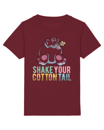 Shake Your Cotton Tail Burgundy