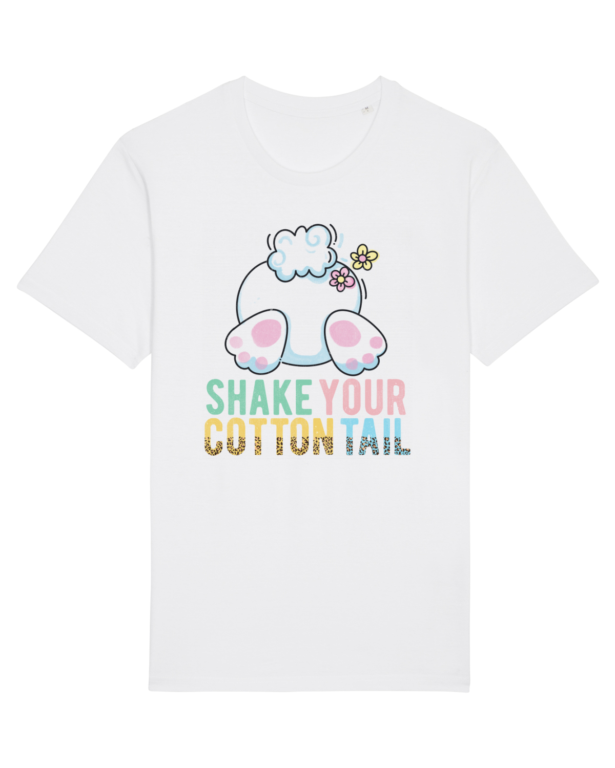 Tricou mânecă scurtă Unisex Rocker White
