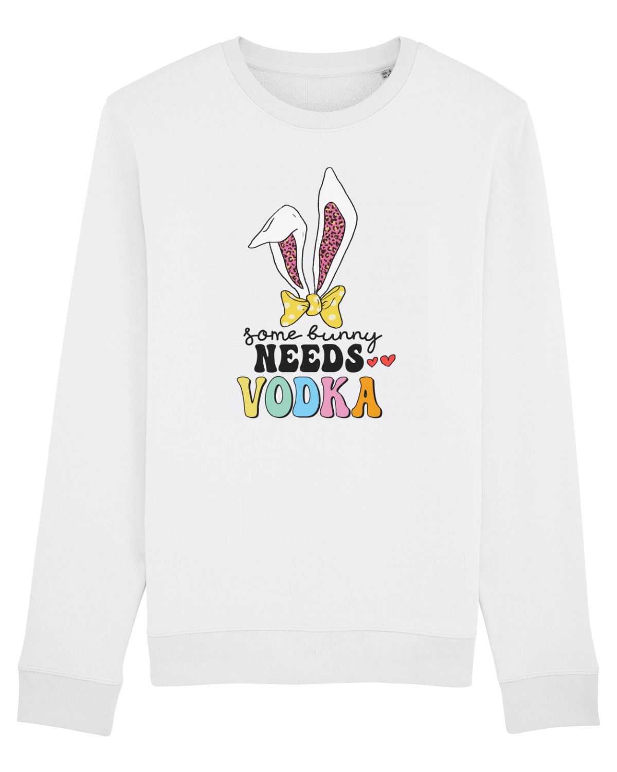 Bluză mânecă lungă Unisex Rise White