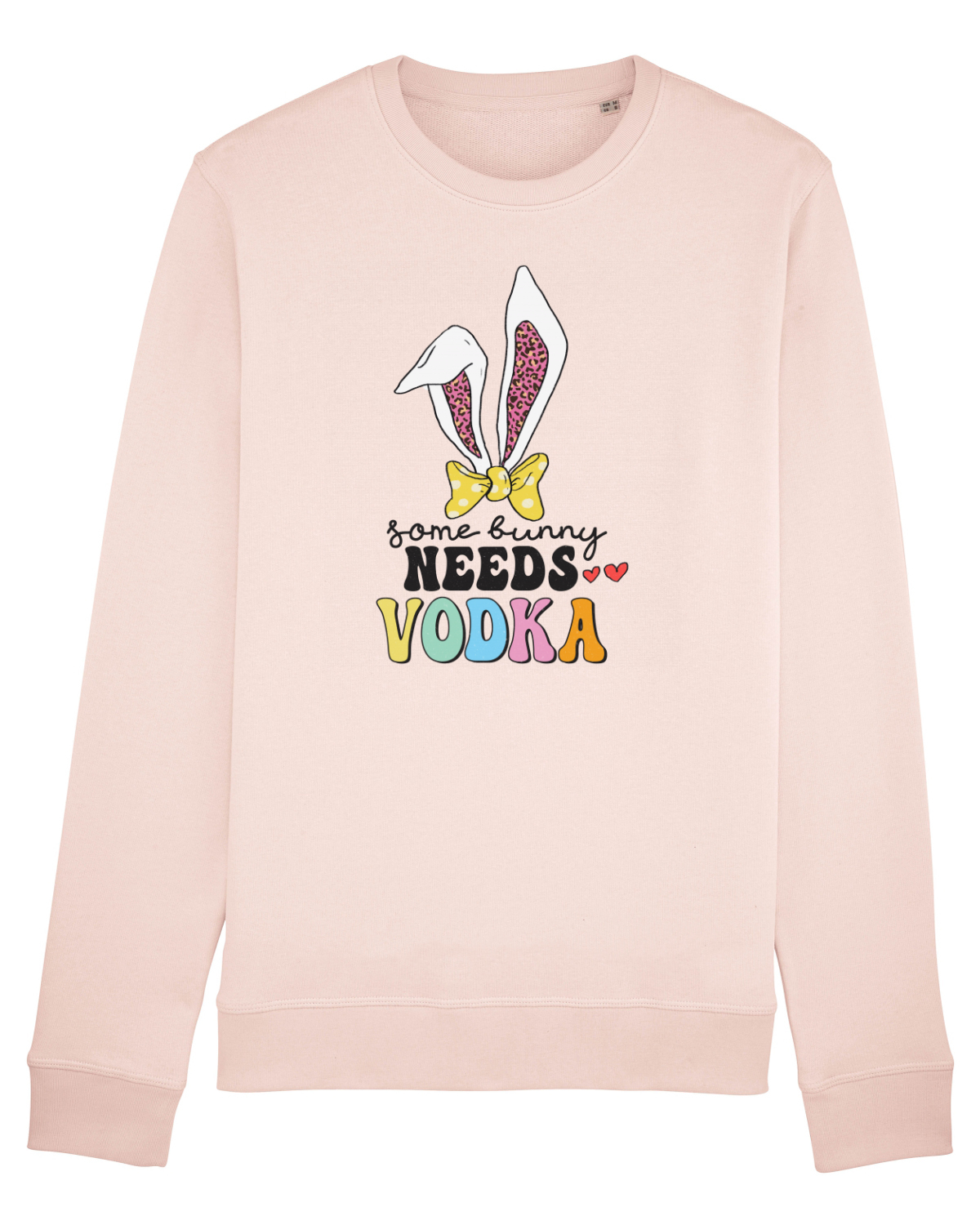 Bluză mânecă lungă Unisex Rise Candy Pink