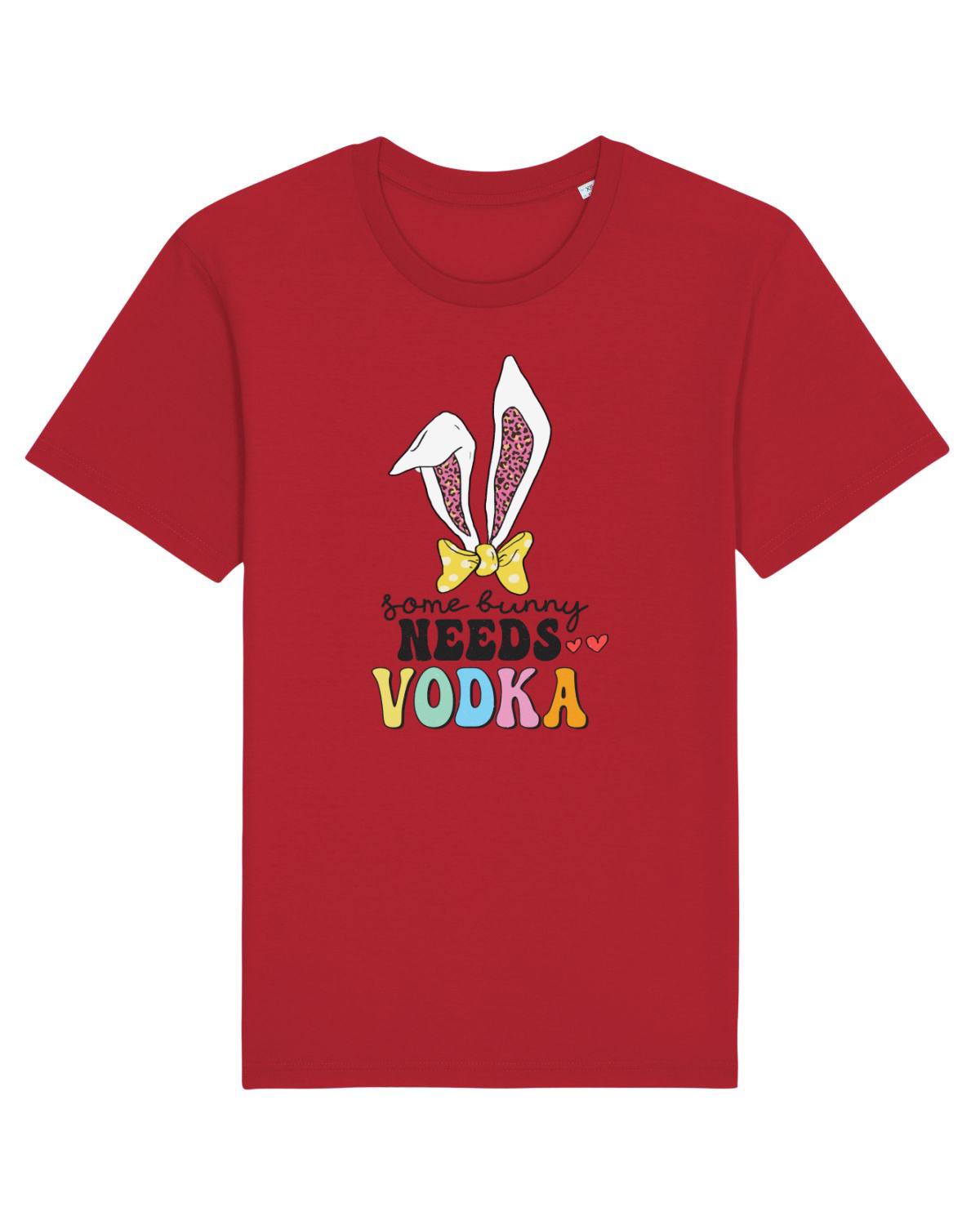 Tricou mânecă scurtă Unisex Rocker Red