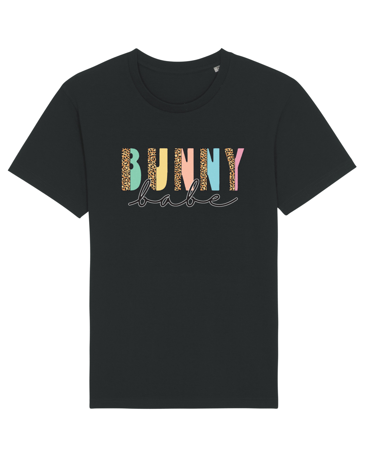 Tricou mânecă scurtă Unisex Rocker Black