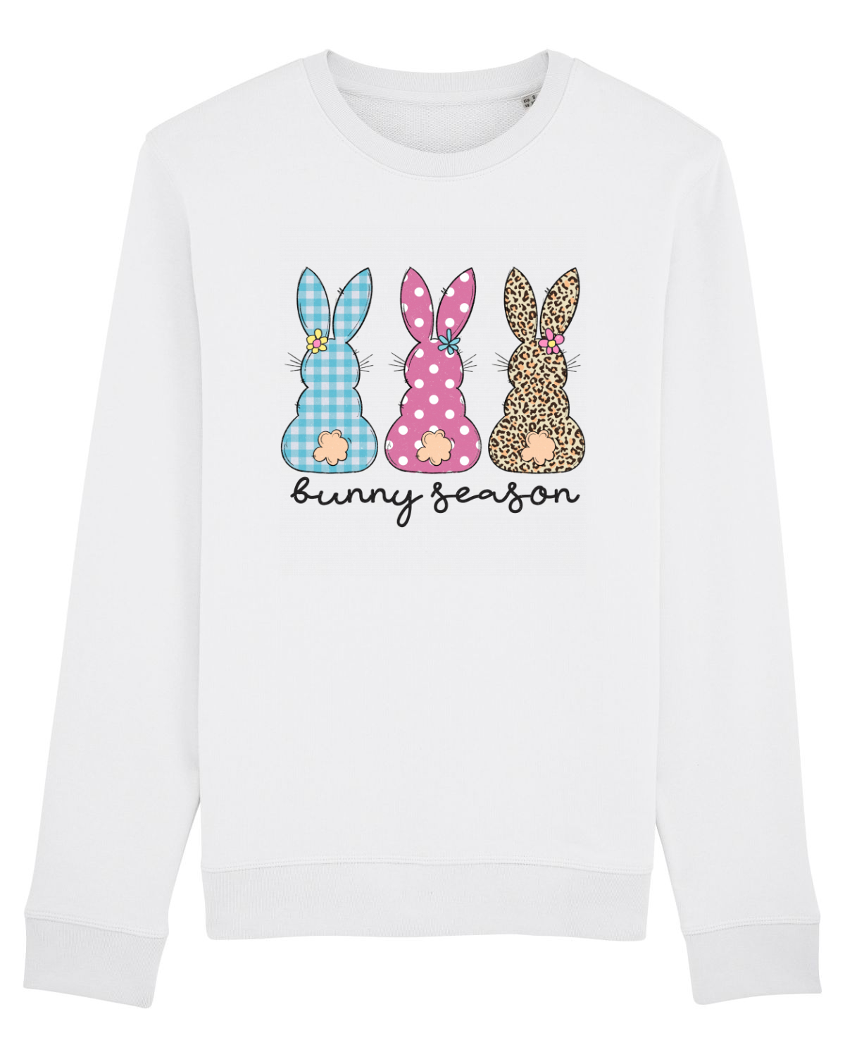 Bluză mânecă lungă Unisex Rise White