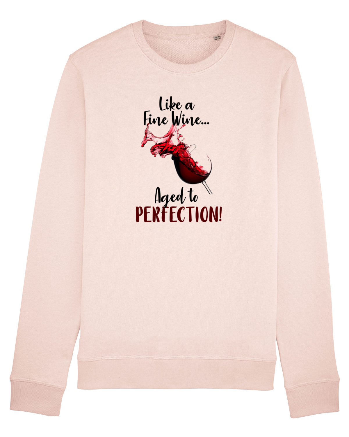 Bluză mânecă lungă Unisex Rise Candy Pink