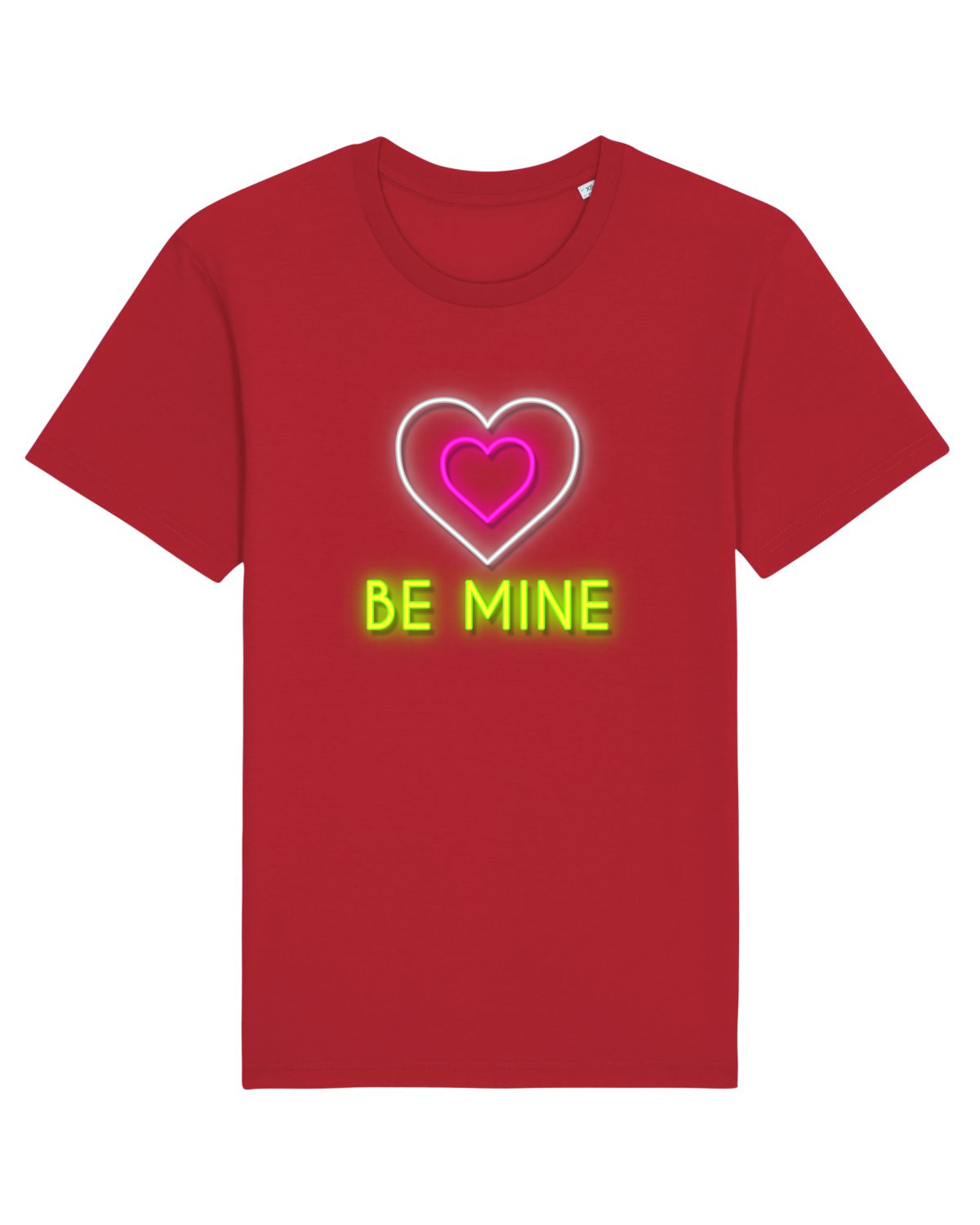 Tricou mânecă scurtă Unisex Rocker Red