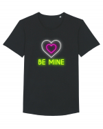 Fii cu mine! Tricou mânecă scurtă guler larg Bărbat Skater