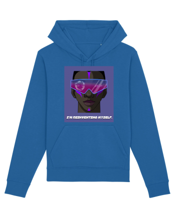 I m reinventing myself Royal Blue