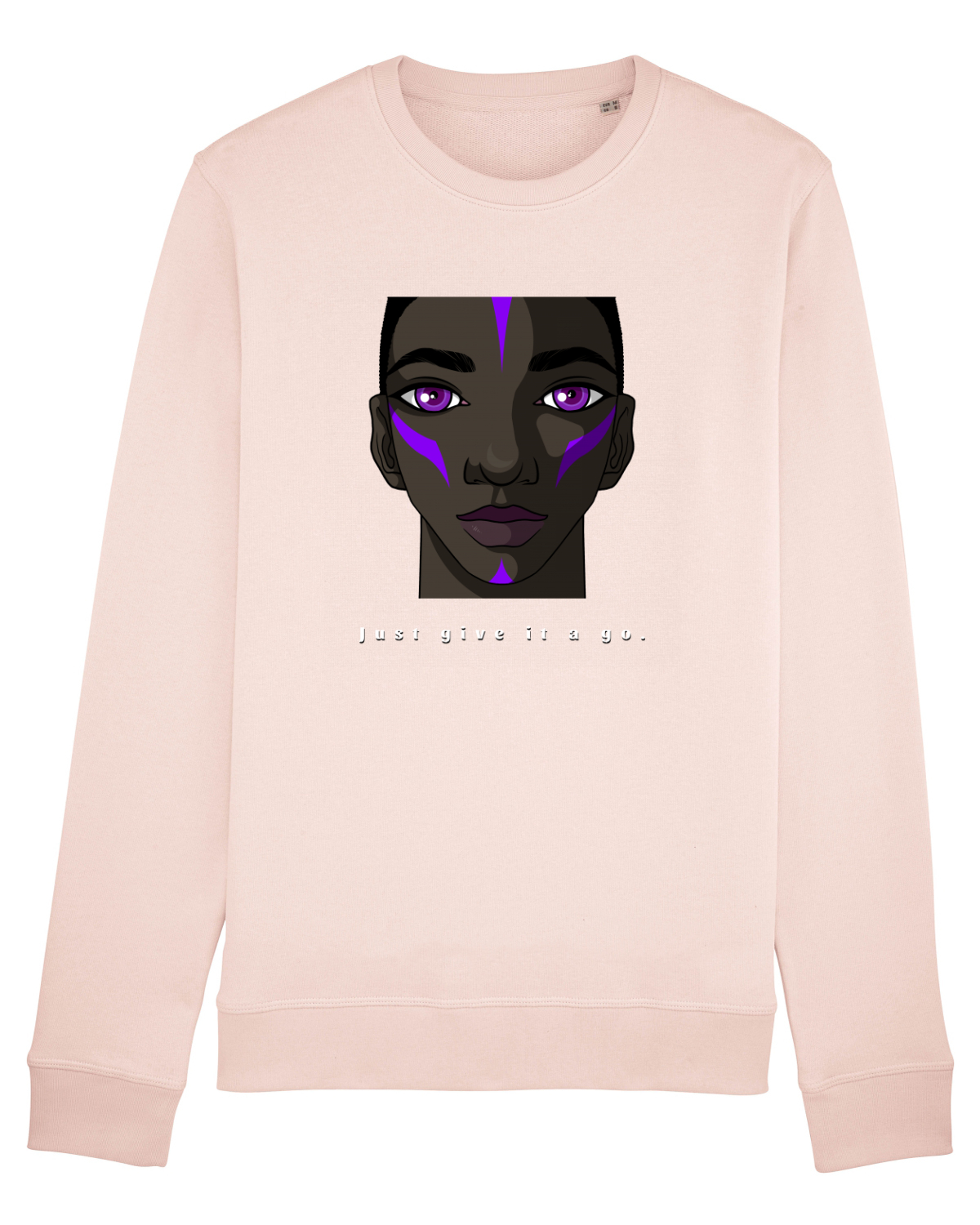 Bluză mânecă lungă Unisex Rise Candy Pink