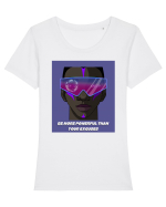 be more powerful than your excuses2 Tricou mânecă scurtă guler larg fitted Damă Expresser