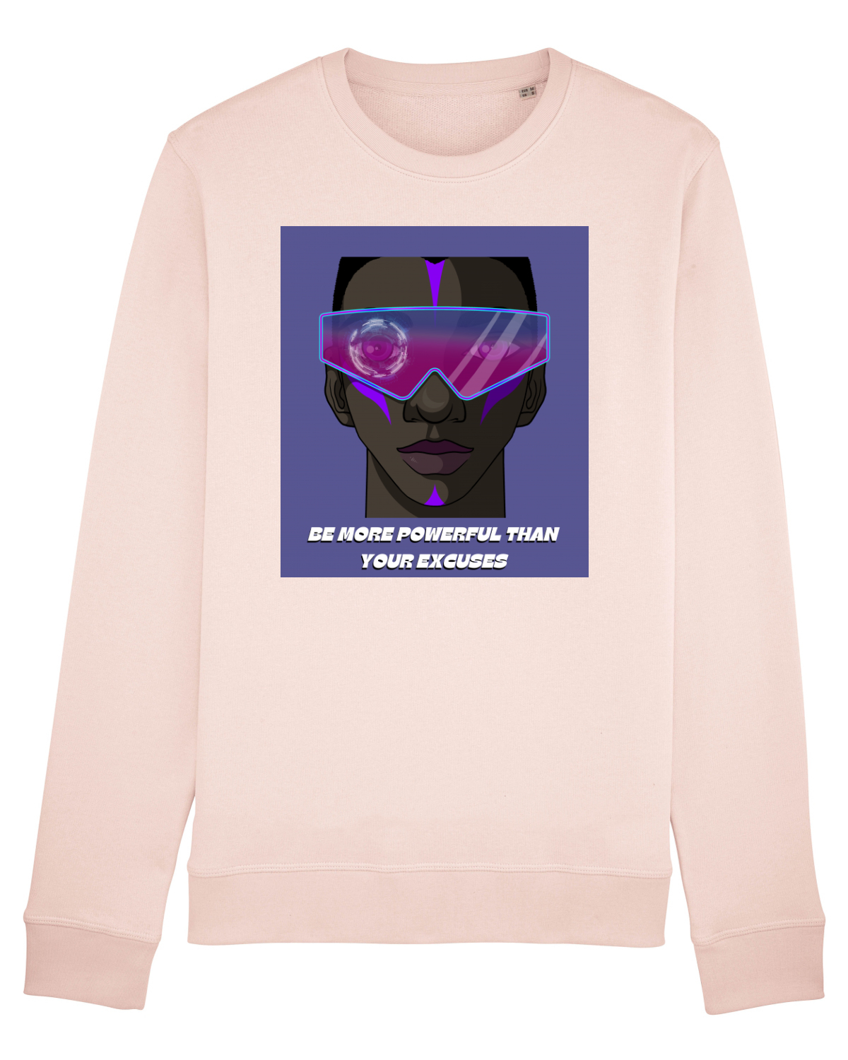 Bluză mânecă lungă Unisex Rise Candy Pink