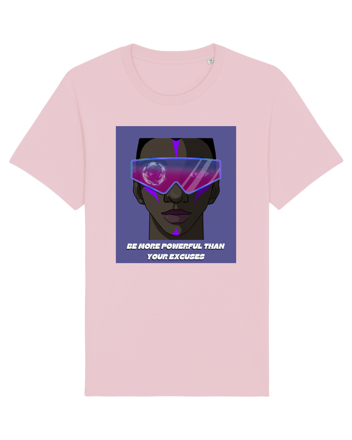 Tricou mânecă scurtă Unisex Rocker Cotton Pink