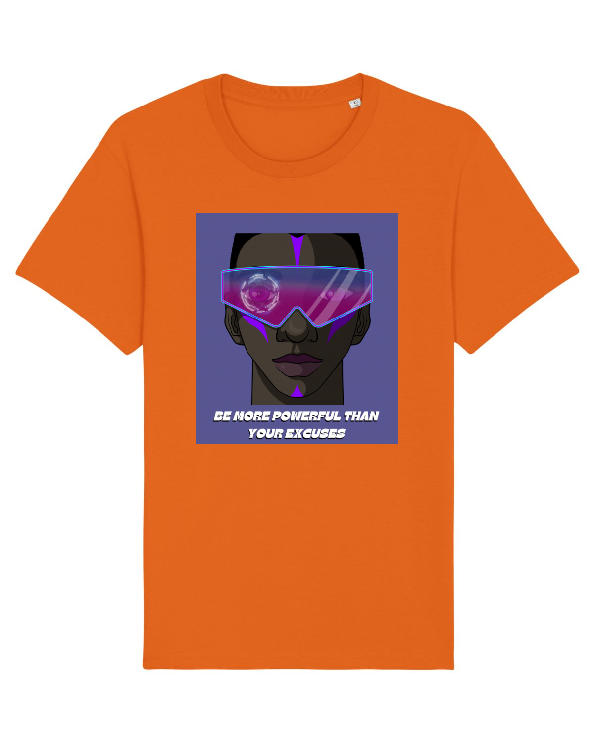 Tricou mânecă scurtă Unisex Rocker Bright Orange