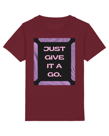 Just Give It A Go2 Burgundy