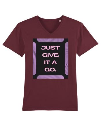 Just Give It A Go2 Burgundy