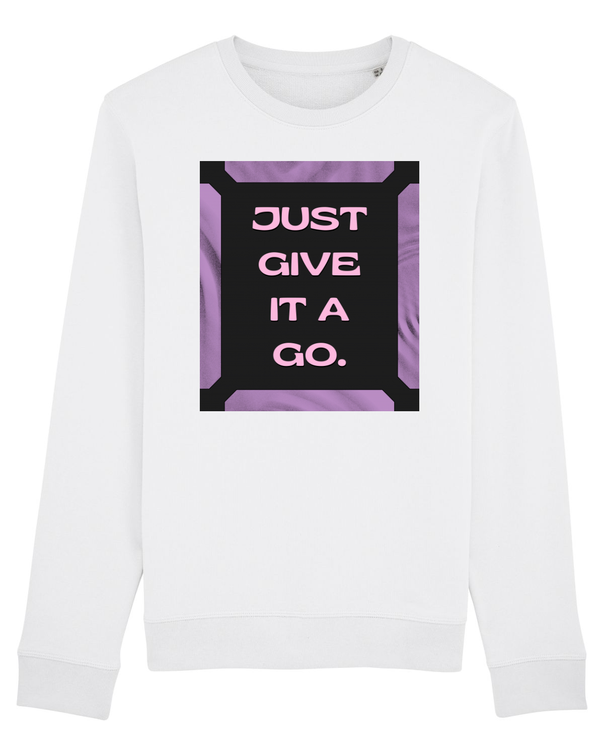 Bluză mânecă lungă Unisex Rise White