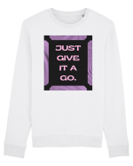 Just Give It A Go2 Bluză mânecă lungă Unisex Rise