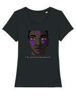 I'm Reinventing Myself2 Tricou mânecă scurtă guler larg fitted Damă Expresser