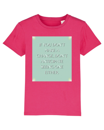 if you donn t make a change... Raspberry