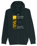 your only limit is your mind Hanorac cu fermoar Unisex Connector