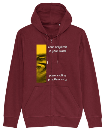 your only limit is your mind Burgundy