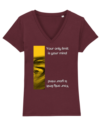 your only limit is your mind Burgundy