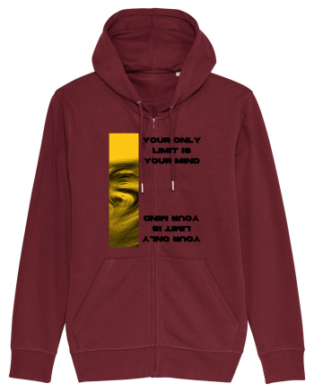 your only  limit is your mind Burgundy