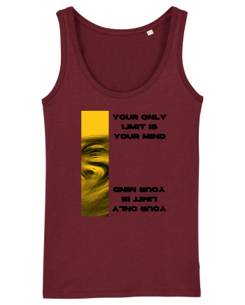 your only  limit is your mind Burgundy
