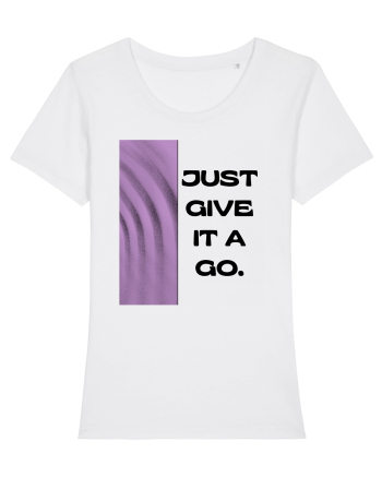 Just Give It A Go3 White