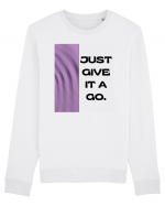 Just Give It A Go3 Bluză mânecă lungă Unisex Rise