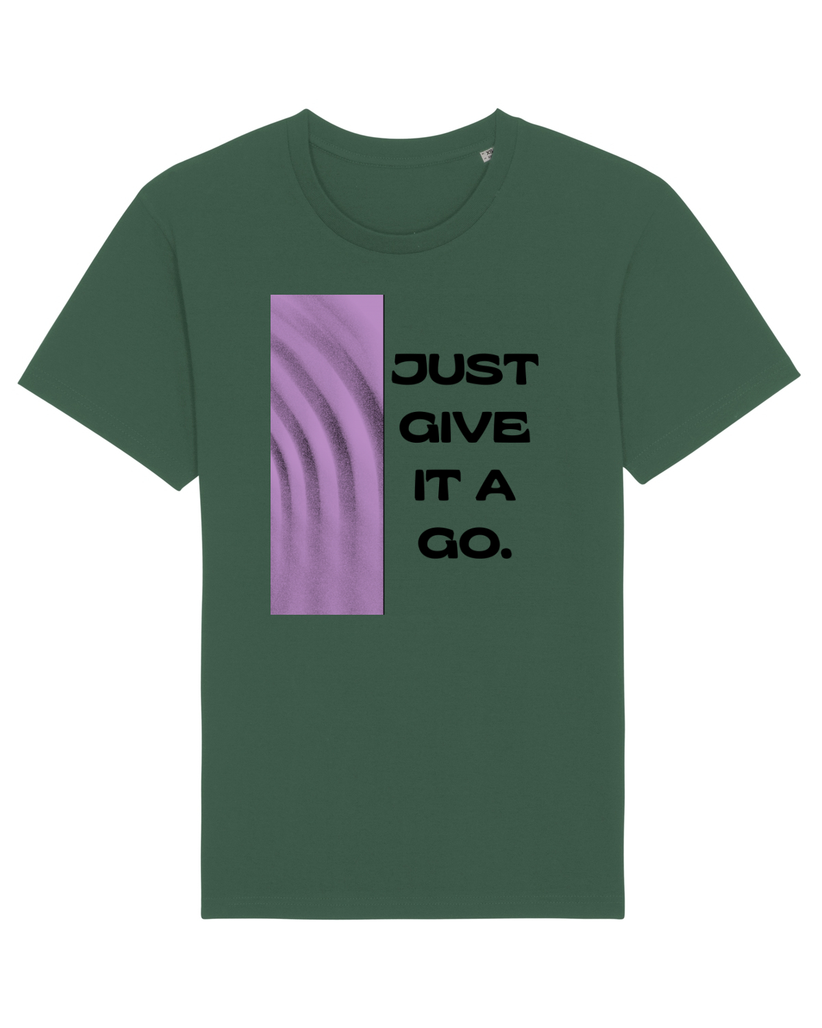 Tricou mânecă scurtă Unisex Rocker Bottle Green