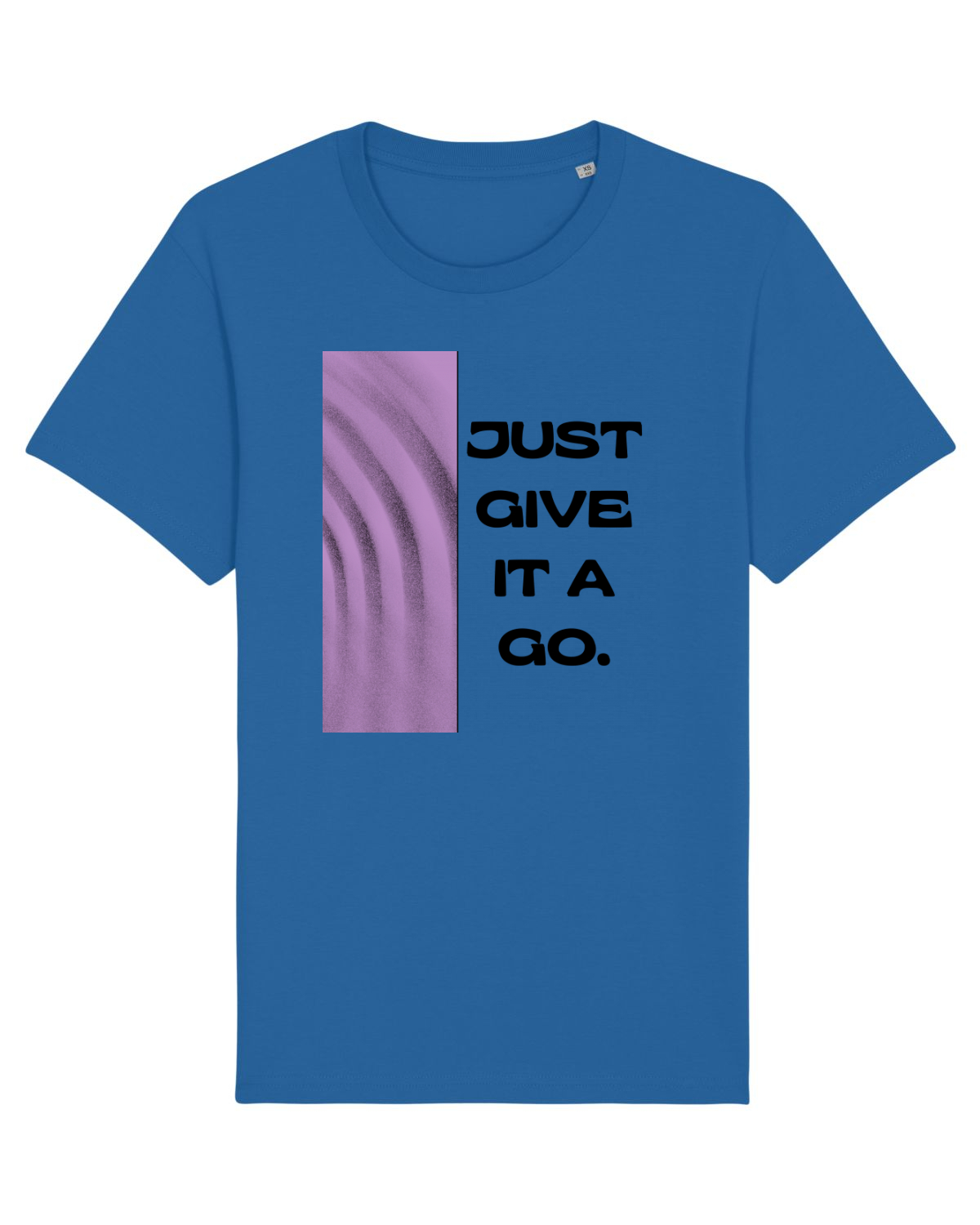 Tricou mânecă scurtă Unisex Rocker Royal Blue