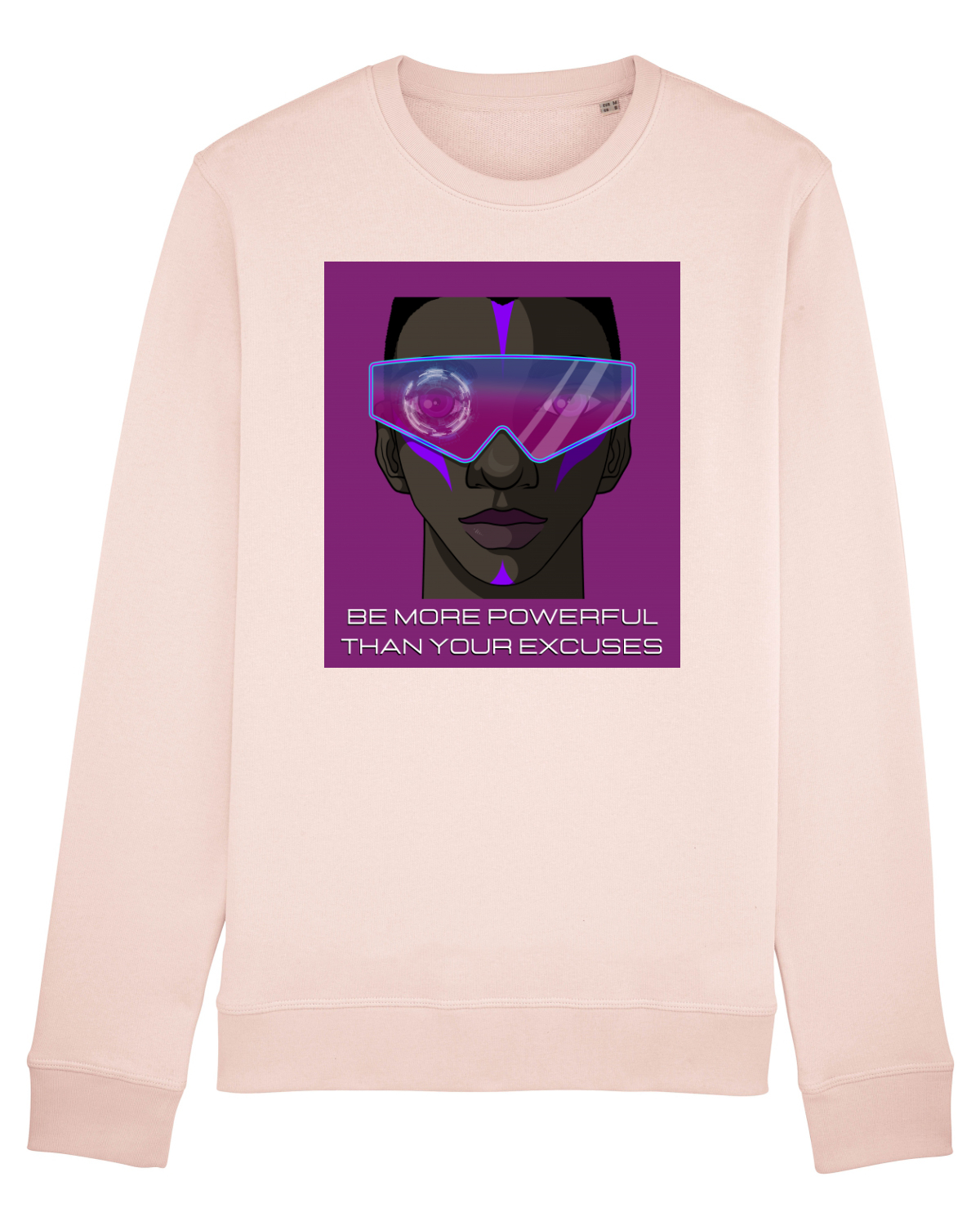 Bluză mânecă lungă Unisex Rise Candy Pink