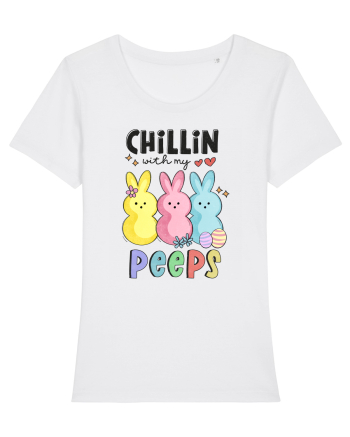 Chillin With My Peeps White