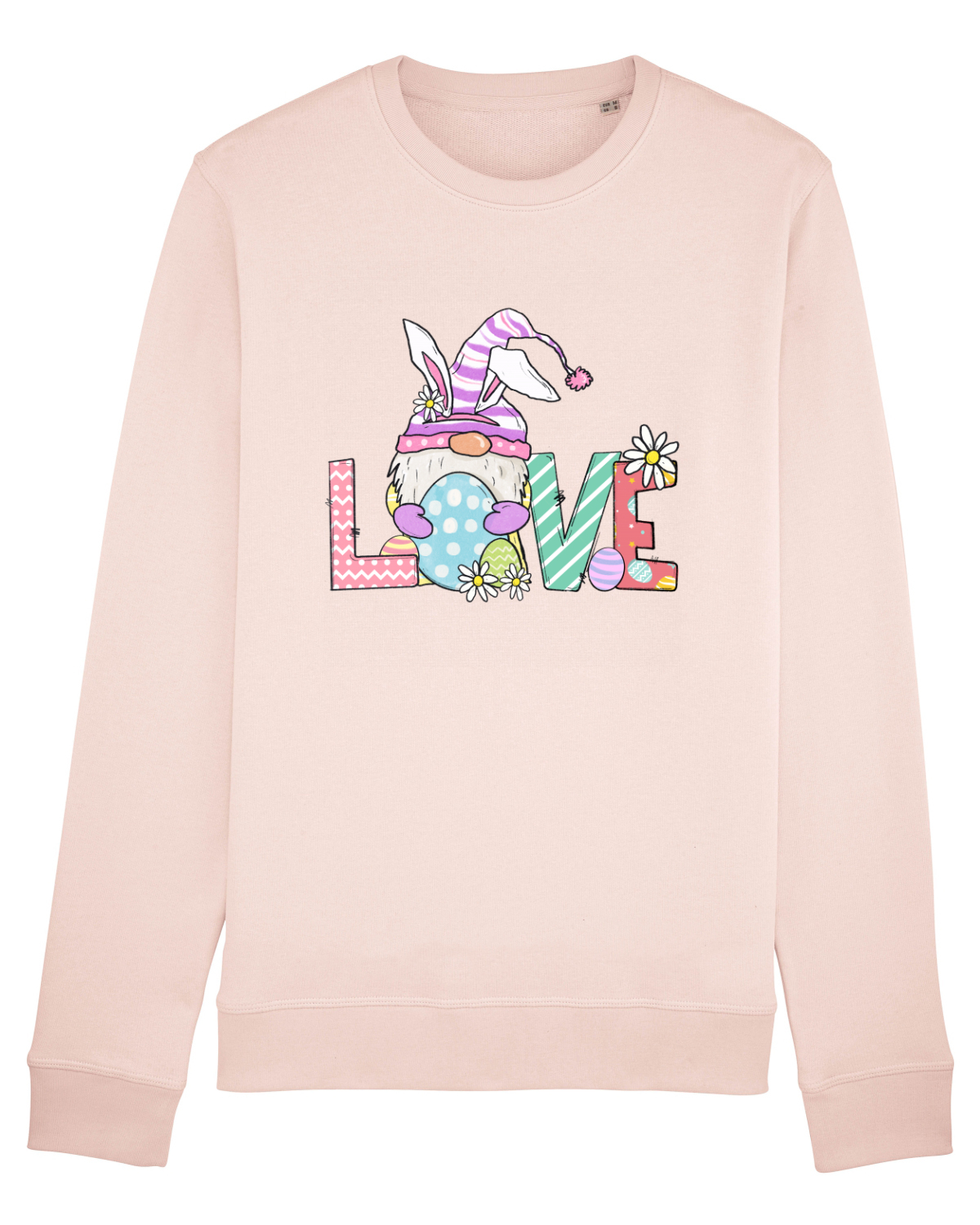 Bluză mânecă lungă Unisex Rise Candy Pink