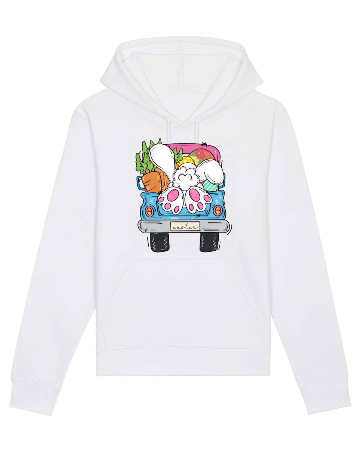 Hanorac Unisex Drummer White