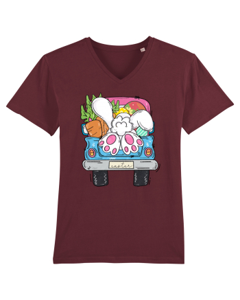 Funny Easter Truck Burgundy