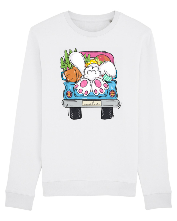 Funny Easter Truck White