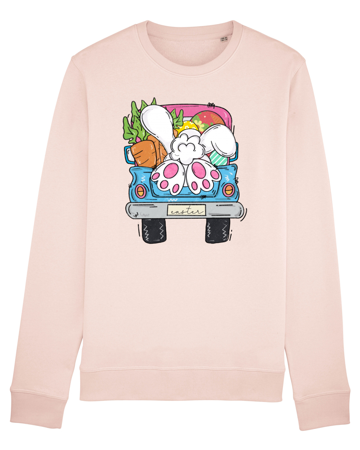 Bluză mânecă lungă Unisex Rise Candy Pink