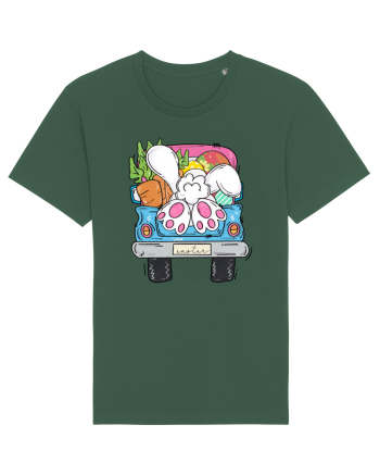 Funny Easter Truck Bottle Green