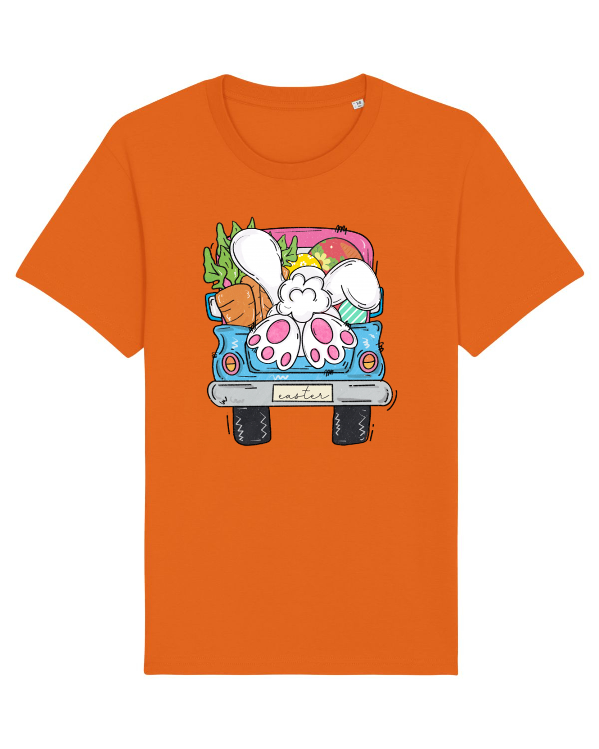 Tricou mânecă scurtă Unisex Rocker Bright Orange