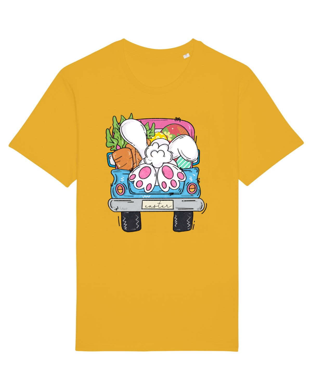 Tricou mânecă scurtă Unisex Rocker Spectra Yellow
