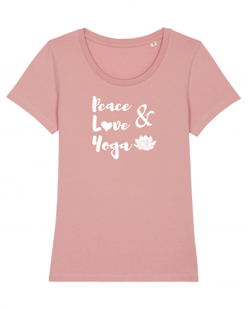 Peace Love Yoga Canyon Pink