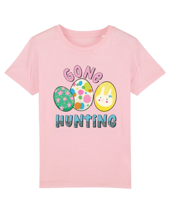 Gone Hunting Easter Eggs Cotton Pink